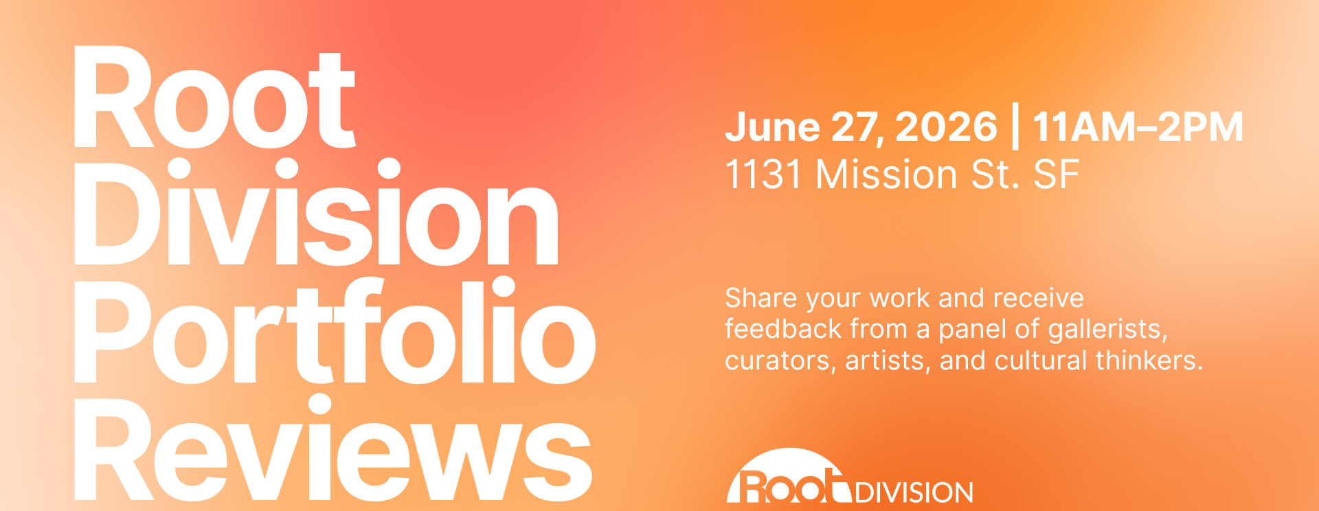 Portfolio Reviews at Root Division